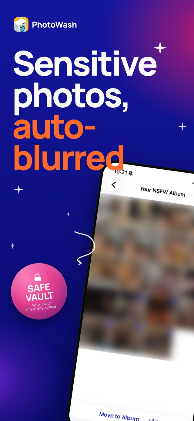 Sensitive photos, auto blurred: the NSFW album with every thumbnail blurred